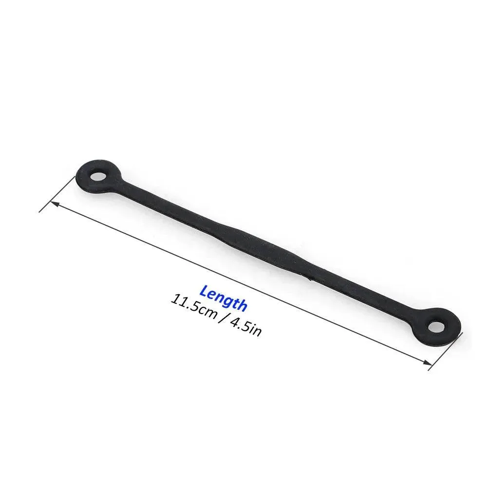 10Pcs Tennis Damper Silicone Tennis Racket Vibration Absorbing Shock Reducing Strips Racquet Sports Tennis Accessories