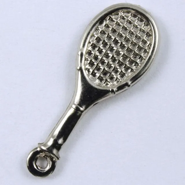 1" Silver Tennis Racket (2 Pcs) #267