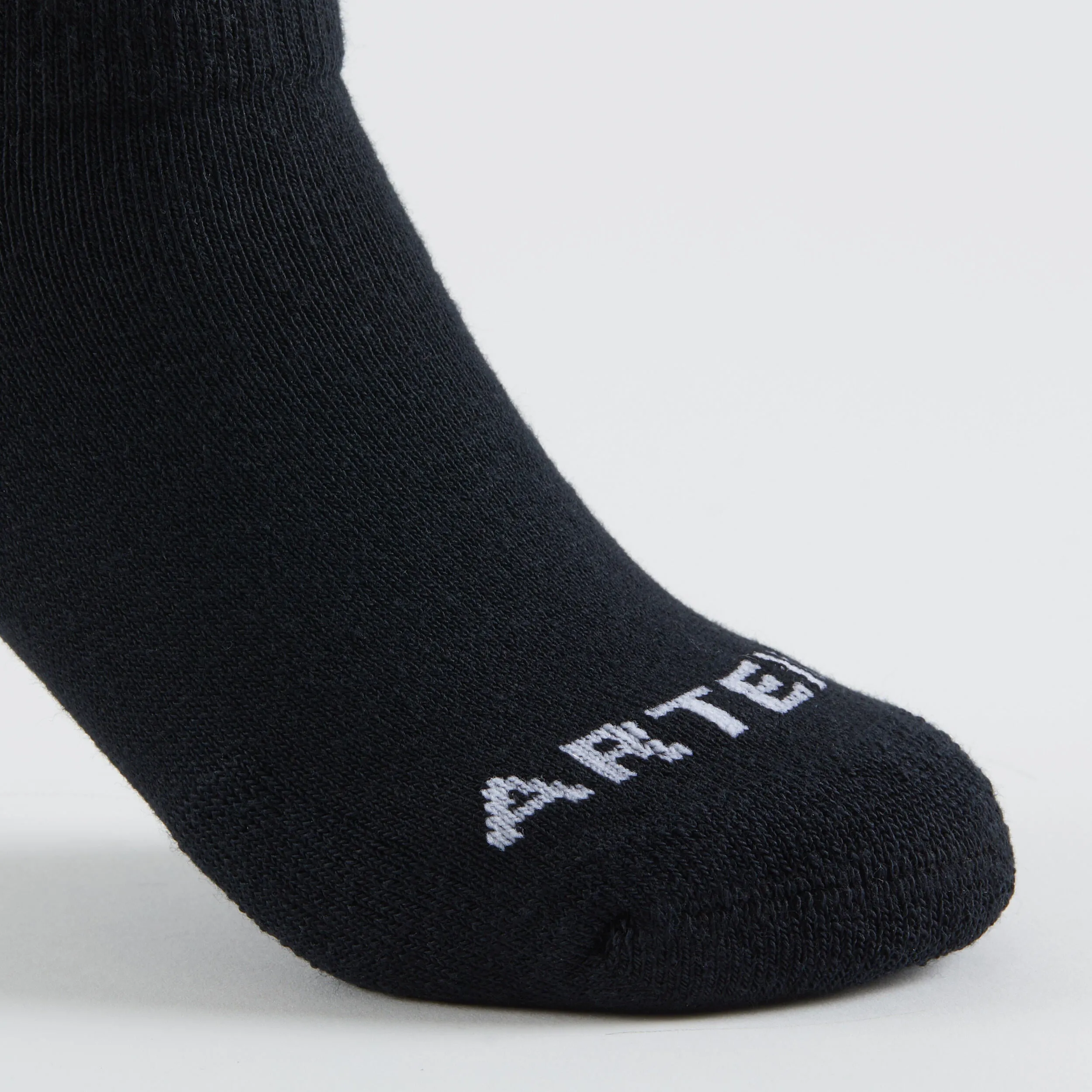 Children's tennis socks low 3 pcs. - 100 rub. black ARTENGO, black