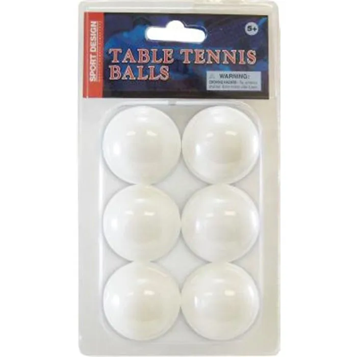 DRYBRANCH - Table Tennis Balls - 6 Balls