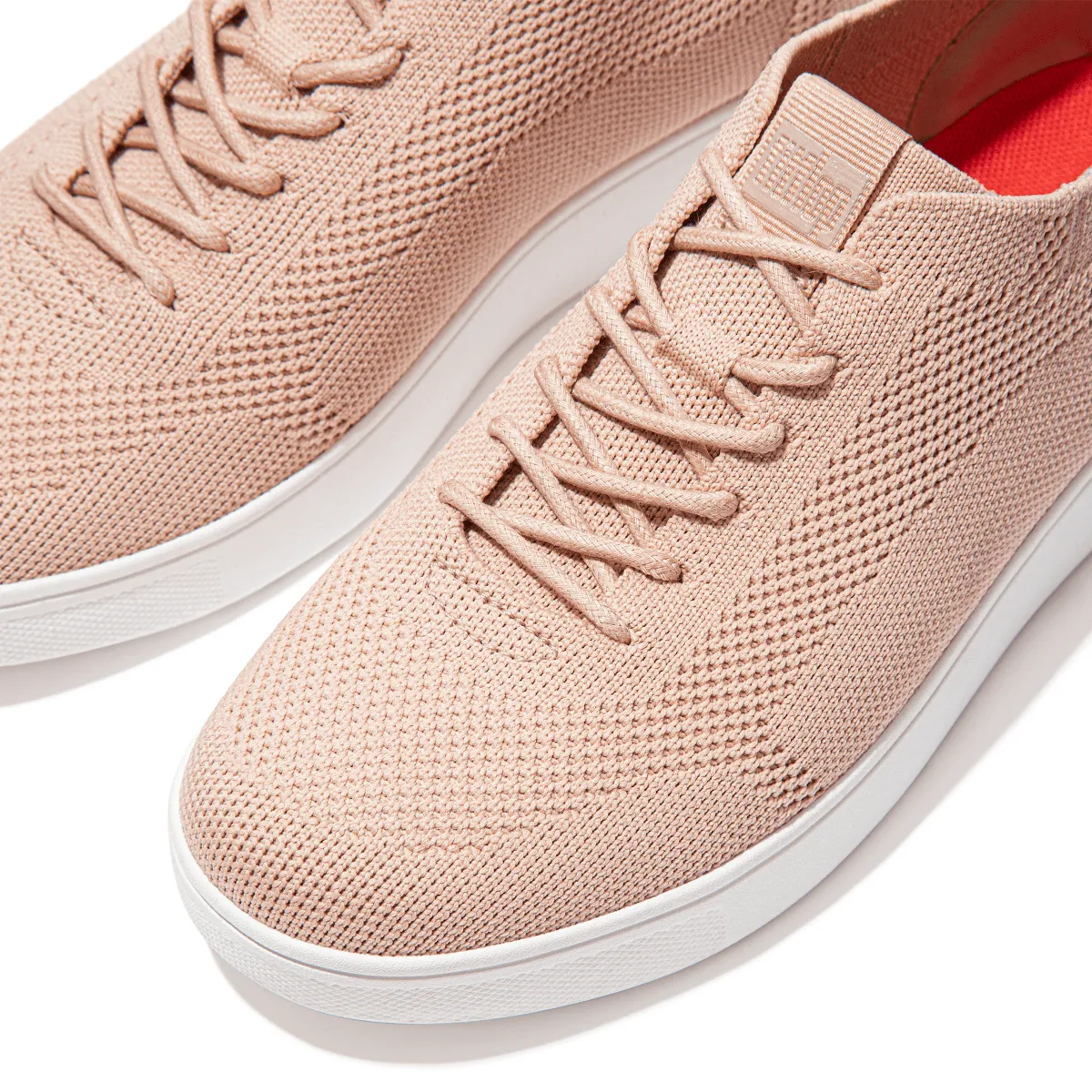 FitFlop Rally Tonal Knit Trainers Pink