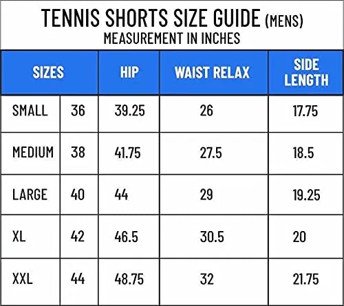 HPS-1102 Polyester Tennis Shorts XL | Navy