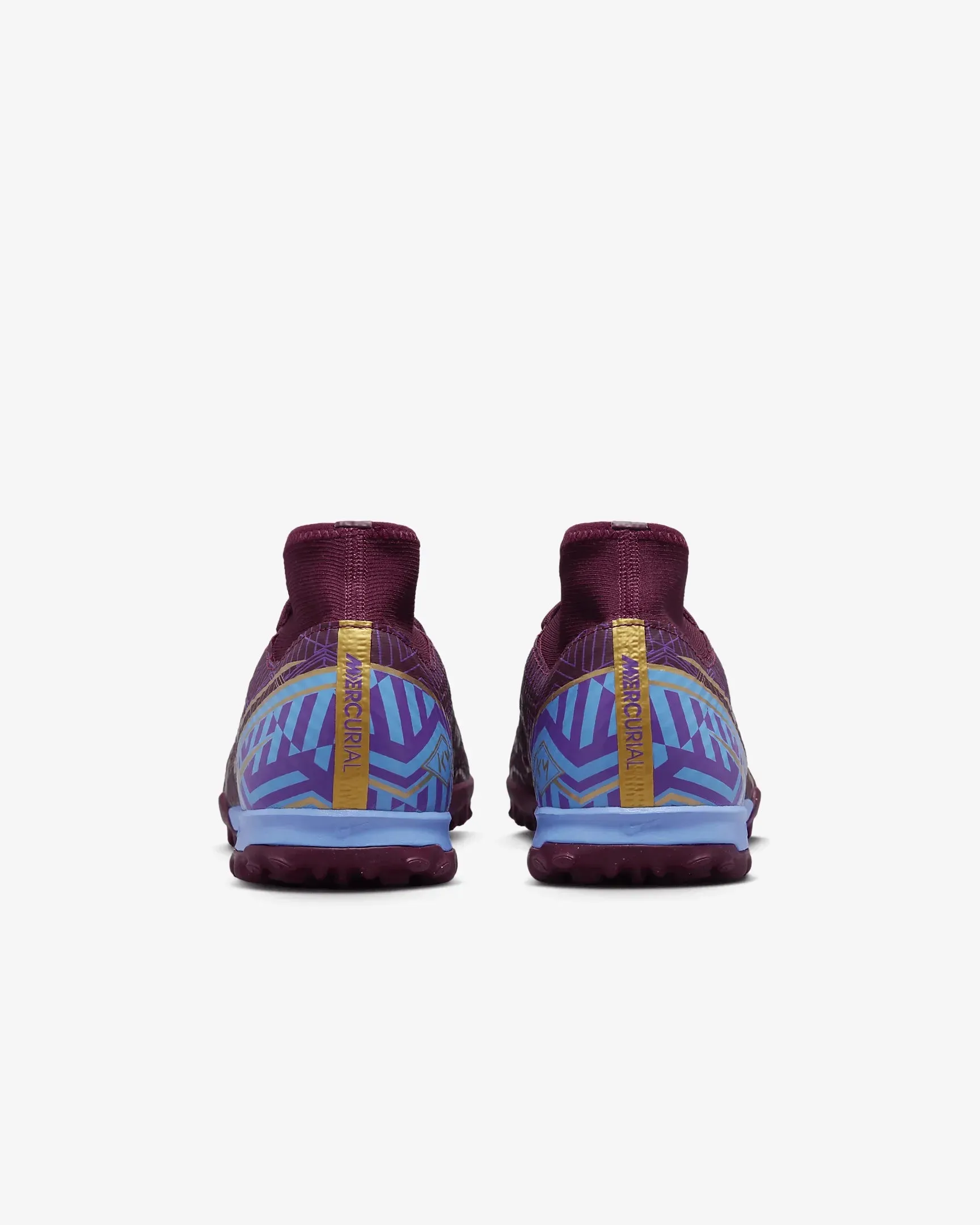 Nike Zoom Superfly 9 Academy KM Turf - Dark Beetroot-Gold