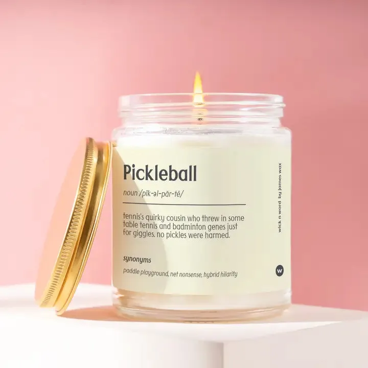 Sports Candle Golf, Tennis Pickle
