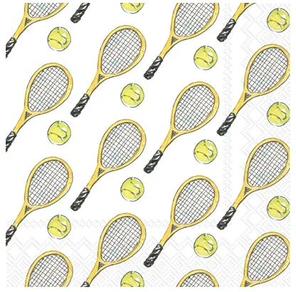 Tennis Beverage Napkins