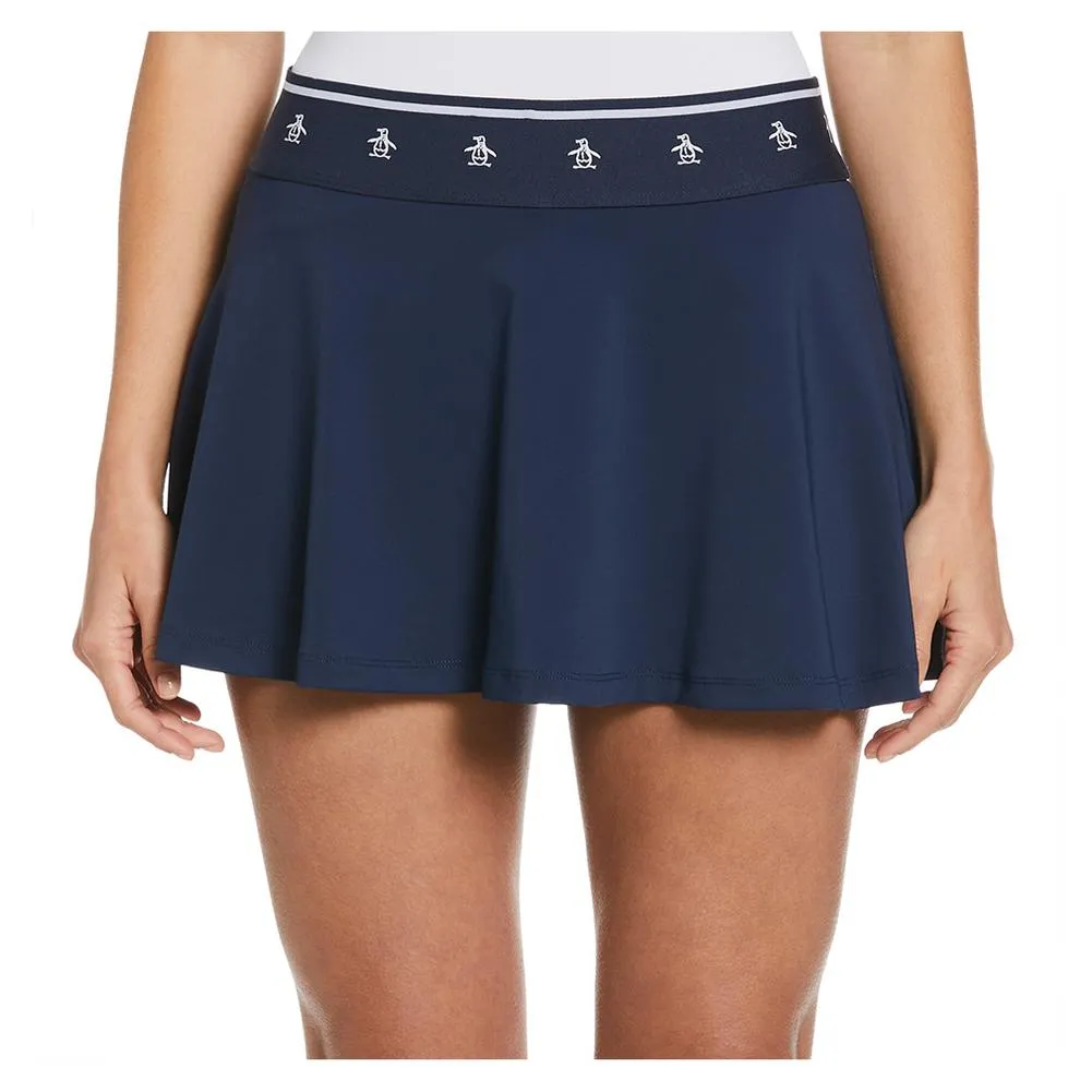 Women's Essential Pete Elastic Waistband Tennis Skort