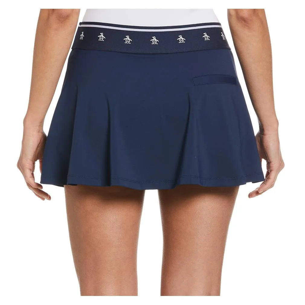 Women's Essential Pete Elastic Waistband Tennis Skort